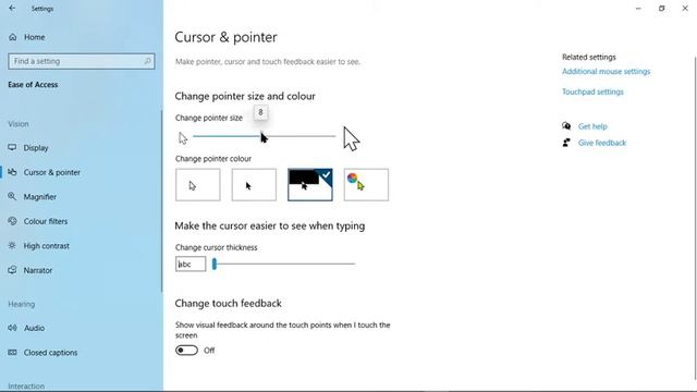 How to change size and shape of the cursor смотреть онлайн