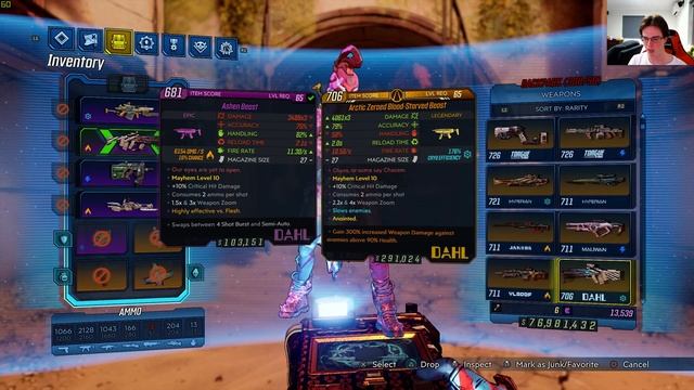 Borderlands 3 - Level 65 Unique Ashen Beast Weapon In Action + First Impressions смотреть онлайн