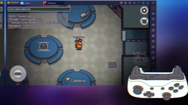 How to play Among Us with Controller on PC - BlueStacks 4 смотреть онлайн