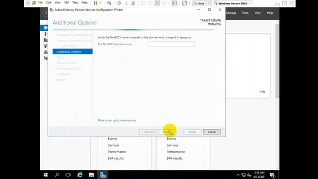 How to Install Active Directory on Server 2016 смотреть онлайн