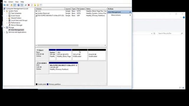 Disk Partition | Window 10 Disk Partition | How to divide c drive смотреть онлайн