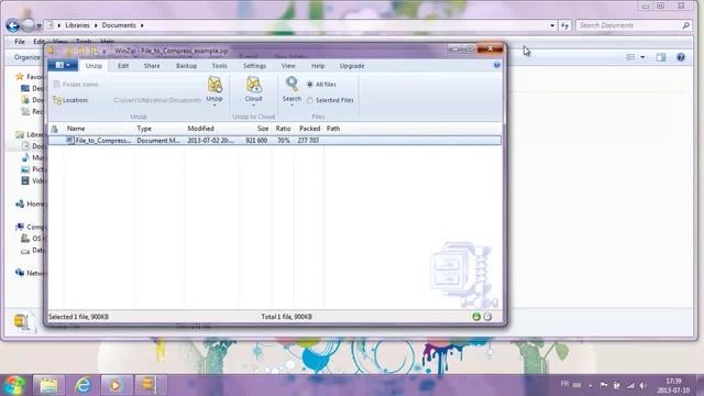 [2.1.3] Use zip and unzip software смотреть онлайн