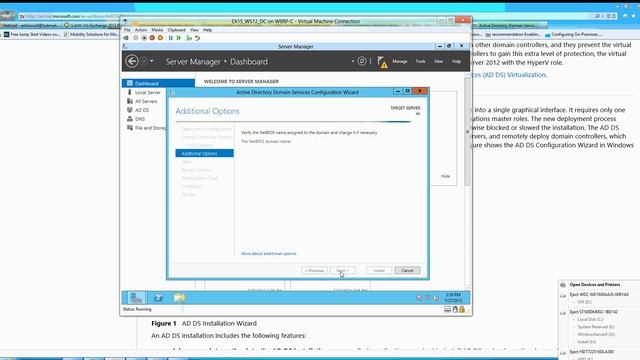 Windows Server 2012 - Install ADDS-2 смотреть онлайн