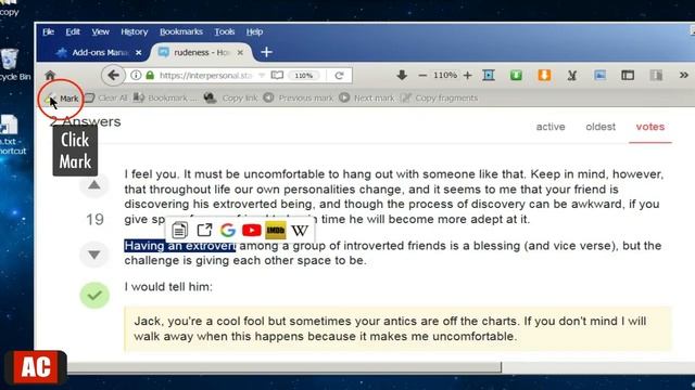 Bookmark for Specific Section of Webpage on Windows-Web Marker смотреть онлайн