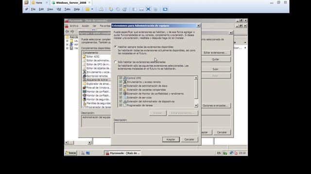 Cap. 2 , Leccion 1 : Practica 3 Administrar los complementos de MMC смотреть онлайн