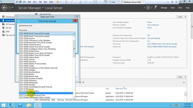 Basic change in windows server20 12 смотреть онлайн