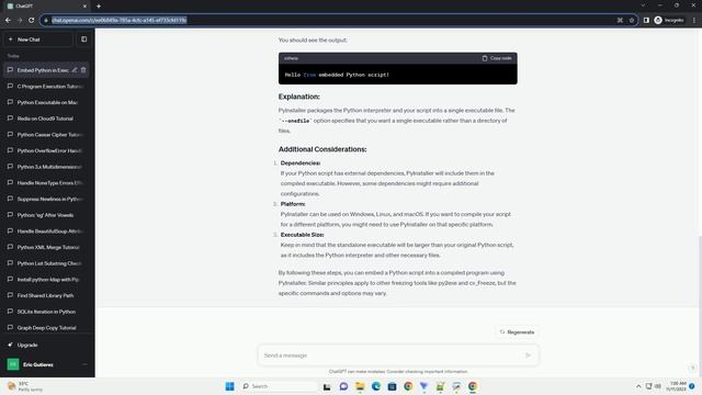Can the Python interpreter and Python app source code be embedded into a compiled program смотреть онлайн