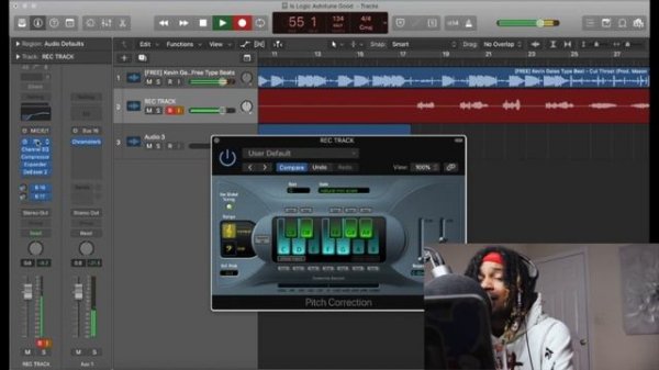 Logic Pro X AUTOTUNE // Logic Pro X Pitch Correction