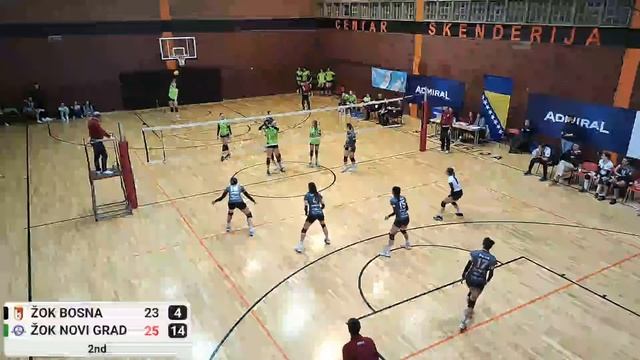 ŽOK BOSNA vs ŽOK NOVI GRAD - 03/04/2024 смотреть онлайн