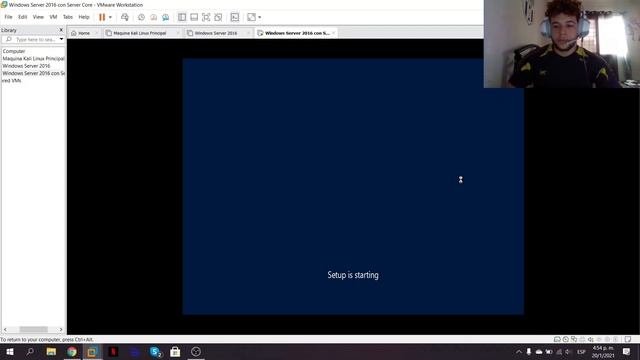 1.2 Instalación de Windows Server 2016 con Server Core смотреть онлайн