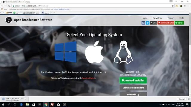 how to download OBS(Open Broadcaster Software)version 18.0 смотреть онлайн