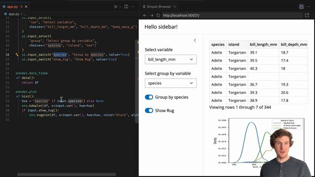 Introducing Shiny for Python Templates | Carson Sievert | Posit смотреть онлайн