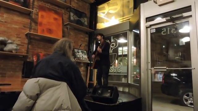 Michael Baker window February 10 2016 open mic Cafe Steam смотреть онлайн