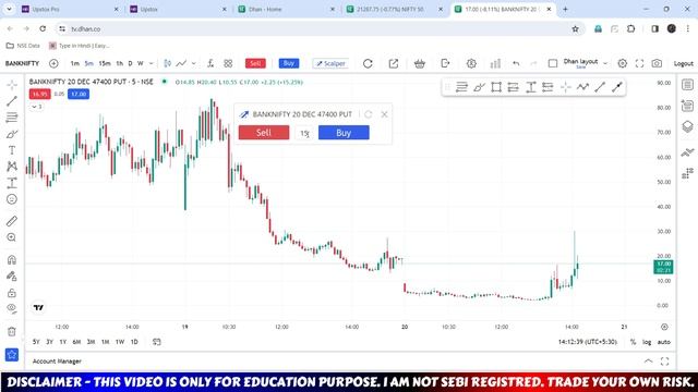 Dhan Tradingview Chart New Update | Scalper Trading kaise karen 2023 | Live Options Scalping on Dha смотреть онлайн