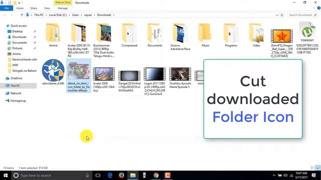How to Change Folder Icon To Any Custom Folder Icon In Windows 10/8.1 смотреть онлайн