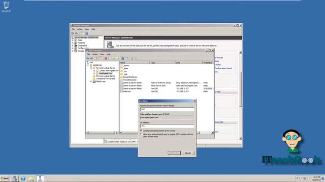 Install and Configure DNS on Server 2008 R2 смотреть онлайн