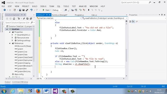 Part 16: Learning C#.Net 4.5 Framework by Example with Sammy Hegab - Read file button смотреть онлайн