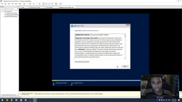 1.2 Instalación de Windows Server 2016 con Server Core смотреть онлайн