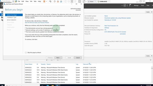 How To Create Domain Controller With Windows Server 2022: Windows Server Tutorials Malayalam. смотреть онлайн