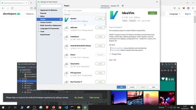 วิธีติดตั้ง Flutter ใน Android Studio #Flutter смотреть онлайн