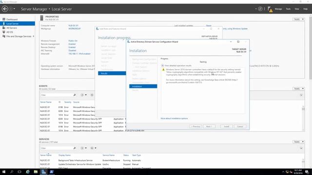 How to promote a Domain Controller in Windows Server 2016 смотреть онлайн