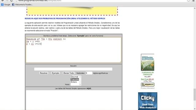 Metodo Simplex para Programación Lineal смотреть онлайн