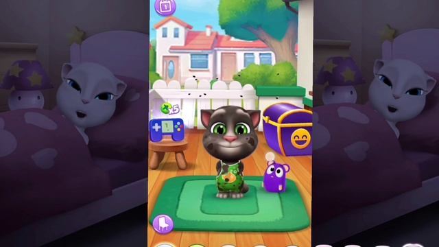 My Talking Angela Vs My Talking TOM 2 IOS Android Mobile gameplay смотреть онлайн