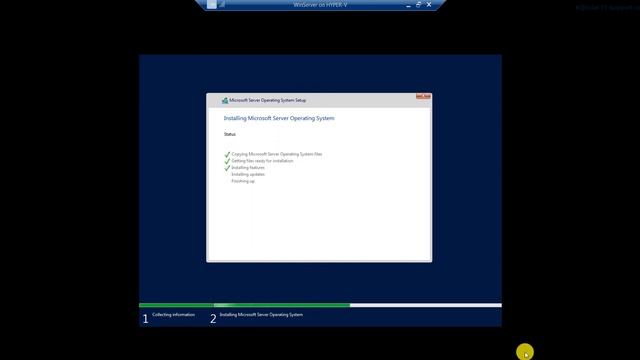 Install Windows Server 2022 on Hyper-V смотреть онлайн