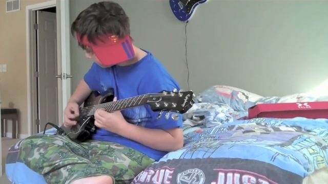 11 Year Old Guitar Player with imovie смотреть онлайн