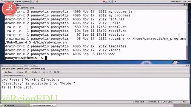 Programming: Get familiar with Linux #LectureSeries #ReignEDU #Prog4 смотреть онлайн