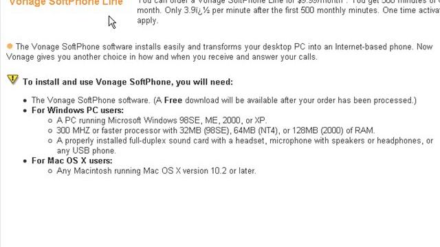 Vonage Soft Phone смотреть онлайн