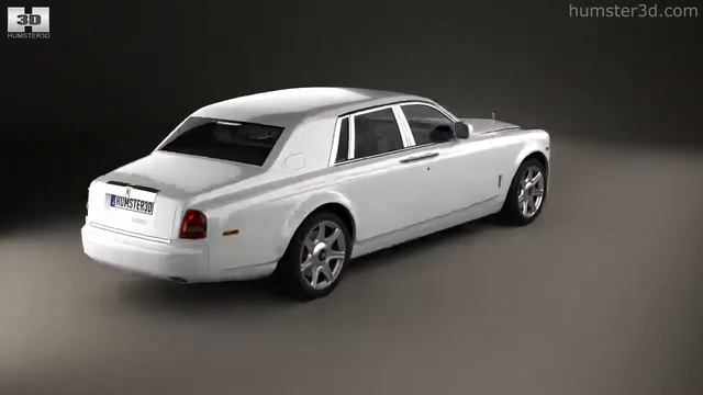 Rolls-Royce Phantom sedan 2012 3D model by 3DModels.org смотреть онлайн