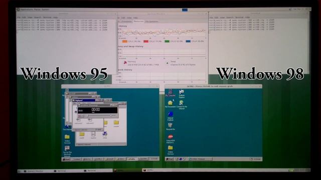 Windows 95 and 98 on Raspberry Pi 2 смотреть онлайн