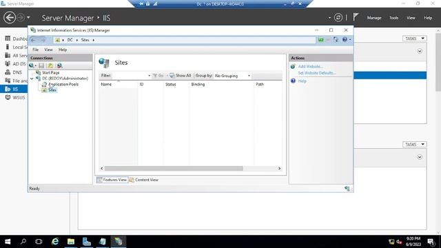 IIS Web Server Installation & Website Configuration Part 2 | Windows Server 2016 смотреть онлайн