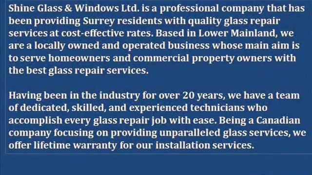 Got Broken Windows? Hire a Professional for Glass Repair смотреть онлайн