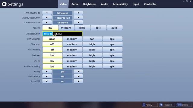 Fortnite on Intel HD 4000 смотреть онлайн