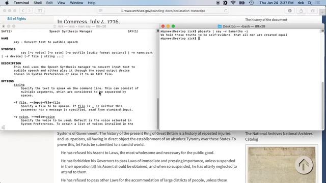 Two Ways to do Text to Speech on a Mac смотреть онлайн