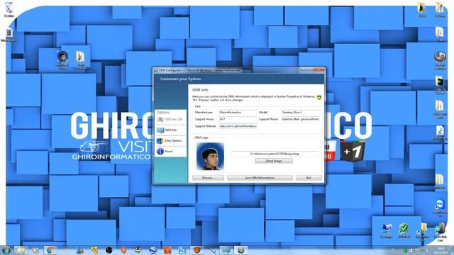 Modificare Informazioni OEM Windows 7 8 8.1 10 [ITA] [HD] смотреть онлайн