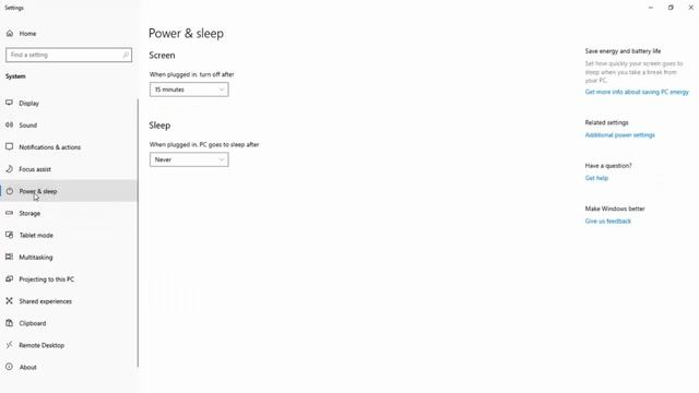 How to Fix Sleep Button Missing From Start Menu In Windows 10 смотреть онлайн