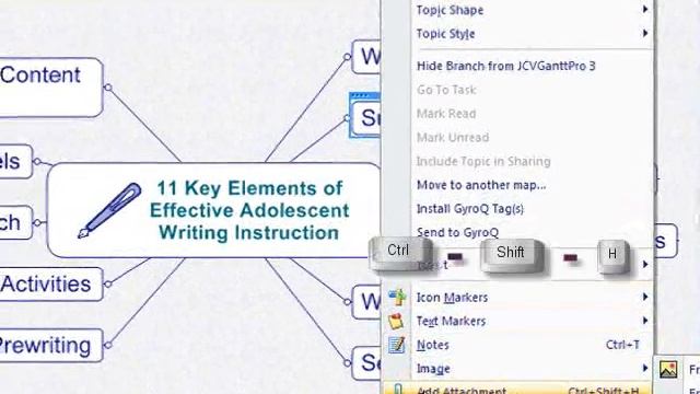 Adding Resources and Attachments to MindManager Maps смотреть онлайн
