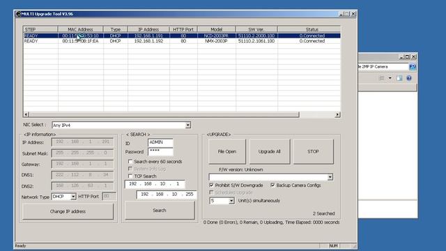 IP CAM Upgrading Steps смотреть онлайн
