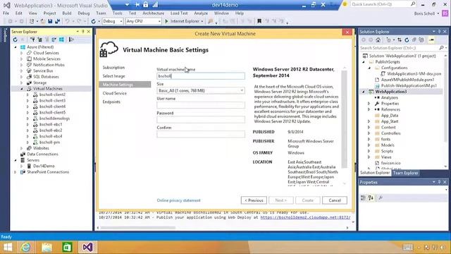 Visual Studio vNext & Azure Visual Studio Virtual Machines on Azure for MSDN Subscribers смотреть онлайн