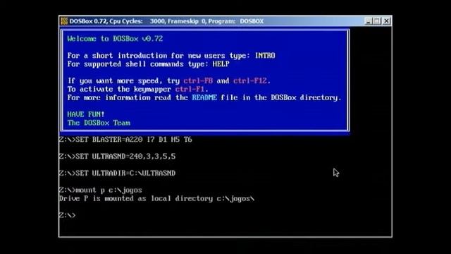 DOSBox - Primeiros Passos смотреть онлайн