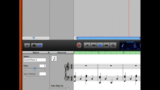 Music Notation: GarageBand Tutorial