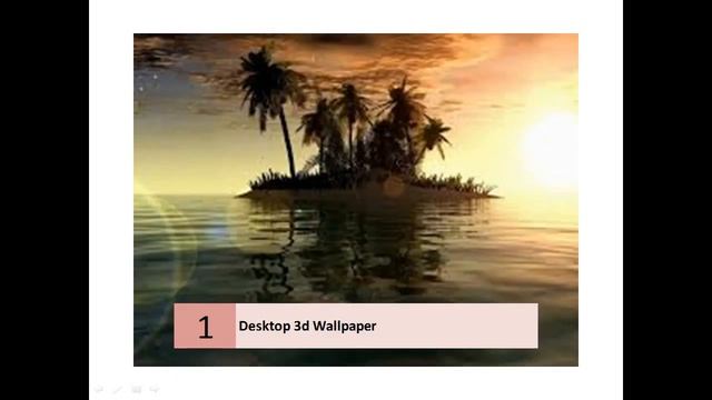 Inspiring 3D Desktop Wallpapers смотреть онлайн