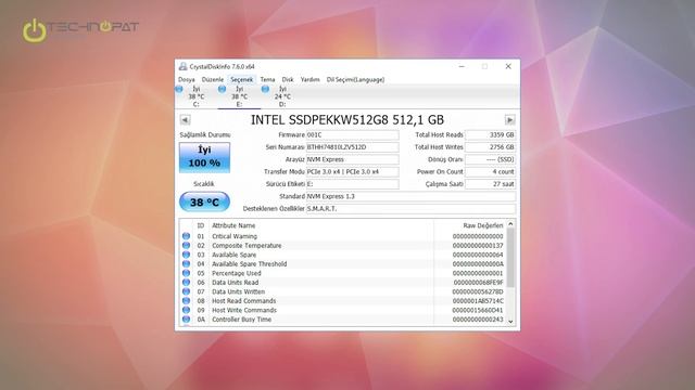 Intel 760P Optane SSD İncelemesi смотреть онлайн