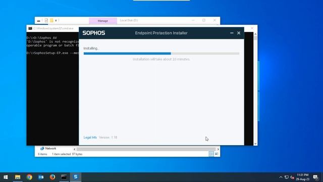 Troubleshooting 03 | Sohpos Intercept X installation on Windows 10, 11 | Antivirus | 2023 смотреть онлайн