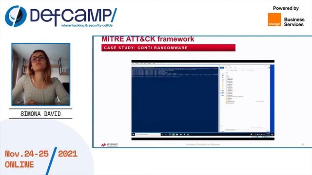 Adversary Emulation on Windows at DefCamp 2021 смотреть онлайн
