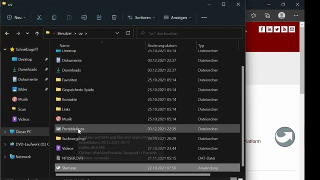 Windows 11 mit PortableApps Startmenü, Auto Updater: Besser als Microsoft Store? смотреть онлайн