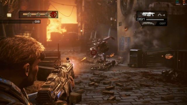 Xenia Xbox 360 Emulator - Gears of War: Judgment Ingame / Gameplay! (Hacky custom build) смотреть онлайн